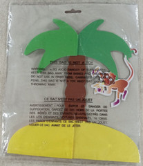 Luau Party Favors 10″ Coconut Tree Honeycomb Centerpiece