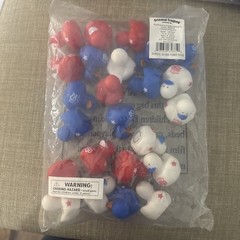 MUST HAVE! So Cute! BUY BULK! 🇺🇸 “CELEBRATE 250” Qty: 72 PATRIOTIC DUCK TRIO!