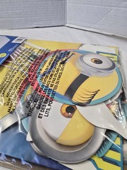 Despicable Me 4 Birthday Party Supplies Backdrop+Centerpiece+Balloons+Loot bags