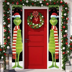 Christmas Decorations Merry Christmas Welcome Sign Winter New Year Xmas Decor…