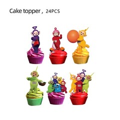 Teletubbies Theme Party Decorations and Utensils -145pcs set For 20 Guests