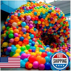 Zwzliulian 1500 Pack Balloons 15 Kinds Colors 12 Inch Rainbow Latex Party