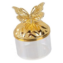 Shimmering Crystal Candy Box Butterfly Wedding Decoration Plastic Storage Bowl