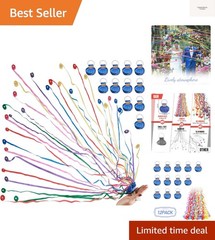 No Mess Streamers,12Pack Colorful No Mess Confetti Poppers,Party Poppers for …