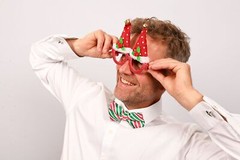 Christmas Red Santa Hat Novelty Party Glasses – Snazzy Santa
