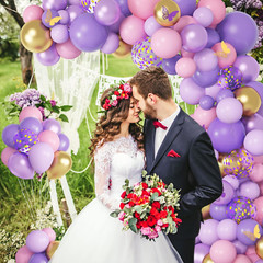 Kit de arco de guirnalda de globos de mariposa rosa púrpura, baby shower de mari