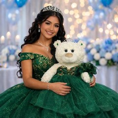 Kinnex Collections Since 1997 Large 20 Quinceaera Teddy Bear Dress Oversized