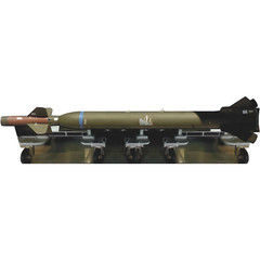H20250 Bunker Buster Bomb Military Weapon Cardboard Cutout Standee Standup