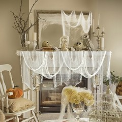 Halloween Room Decor Haloween Decorations Creepy White Cloth Goth