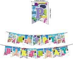32 Piece Squishmellow Birthday Party Set With Balloons