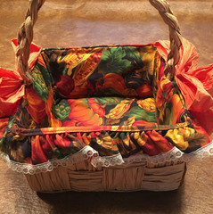 Handmade Autumn/Thanksgiving Basket