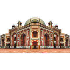 H13666 Humayun’s Tomb India Cardboard Cutout Standee Standup