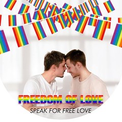 4 Pack LGBTQ Rainbow Pride Banners Bunting Flags, Rainbow Flag LGBTQ Pride St…