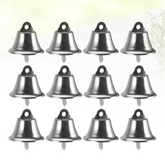 25 Pcs Jingle Bell Christmas Wind Chime Bells Metal Pendant Hanging