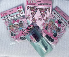 L.O.L Surprise Lot – Happy Birthday Banner Popper Toy Party Decorations Supplies