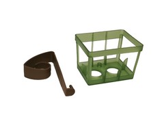 1/6/12 Piece Pew Flower Holder with Pew Clip for 0.5″ to 3″ Thick Pews or Chairs