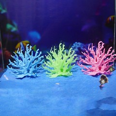 Artificial Underwater Coral Aquarium Fish Tank Simulation Plants Decoration