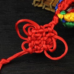 1X Buddhist Vajra Knot Hand-woven Car Hanging Chinese knot Home Party Decoration
