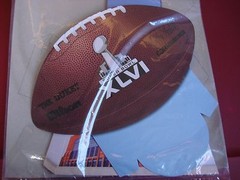 NFL Superbowl Table Centerpiece Decoration 2012 SuperBowl XLVI Indianapolis
