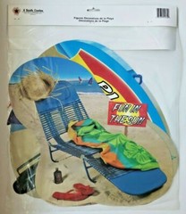 2003 Beistle Summer Beach Party Cutouts 16″ Set Of 4 New In Packaging