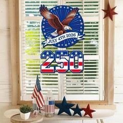 Celebratory 250th Anniversary Eagle Wreath – Perfect for July 4th Festivities