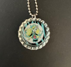 Monster High themed necklaces / 15 Party Favors / friend gift / birthday /Easter
