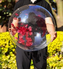 36 Clear Bobo Balloons – 12 Pack Large Transparent Bubble Balloons for Events