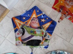 5 Mylar FOIL BALLOONS – TOY STORY, Buzz Lightyear, Woody – 17″ up to 26.5″