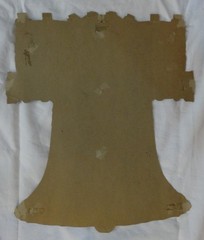 15 Die Cut Vintage Dennison, Eureka Decorations Flag, Liberty Bell, Eagle, Bell