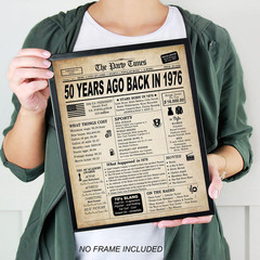 50Th Birthday Decorations for Women or Men, Classy Vintage Table Decor, 50Th Bir