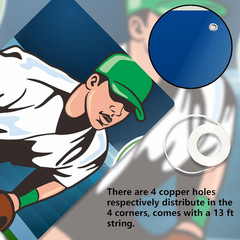 Baseball Toss Games Banner Backdrop Background Photo Booth Props Sports Theme De