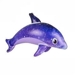 1 pc Rainbow Inflatable Dolphin Ocean Theme Party Decoration