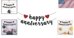 Durable We Still Do Happy Anniversary Banner – Perfect for Wedding Celebrations