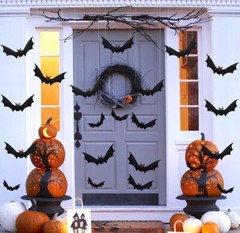 18PCS Halloween Hanging Bats Decorations – Re-usable