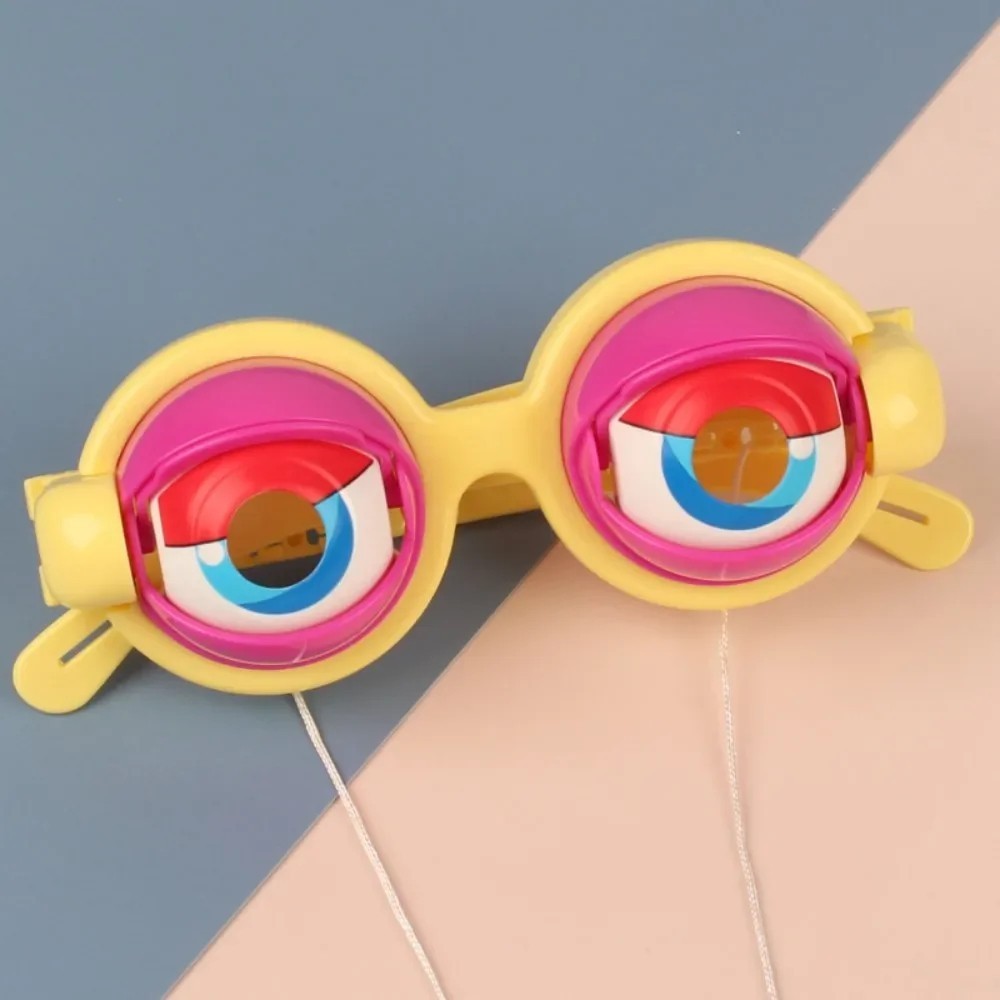 Crazy Eyes Funny Prank Glasses Plastic Toy For Kids Party Fun Gifts
