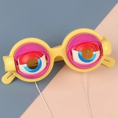 Crazy Eyes Funny Prank Glasses Plastic Toy For Kids Party Fun Gifts