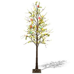 DR.DUDU 6FT Lighted Easter Tree with Timer, Large Easter Decorations for Home &