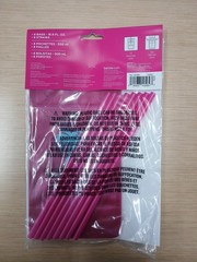 Barbie Party Decor Set: Pink Tablecover (54×96), Party Banner & Drink Pouches