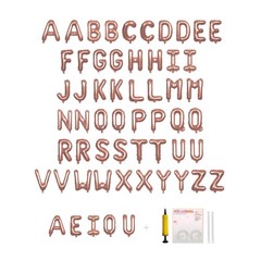 58 PCS Letter Balloons Alphabet Letters 2 Sets A- Z & 1 Sets AEIOU 16 – Inch …