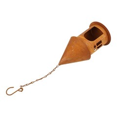 Compact Size Hanging Decor Rustic Candle Holder Decorative Ornament Easy To Hang