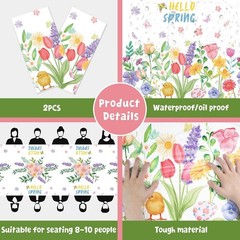 Plastic Spring Butterfly Design Garden Party Supplies