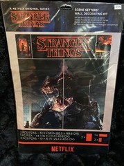 Stranger Things Demogorgon Scene Setter Party Wall Decoration Hawkins Netflix
