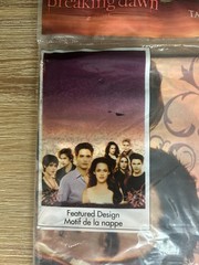 NEW Vintage Twilight Breaking Dawn Vampire Hallmark Party Table Cloth 54″x102″