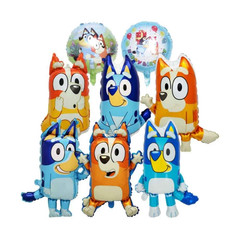 Bluey Themed Party Deco Kids Birthday Gifts Cartoon Baby Shower Chidlren