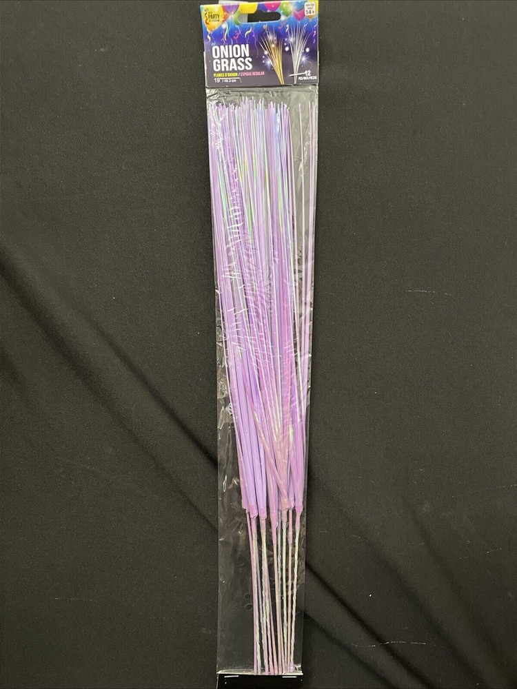 Pink Onion Grass Party Decoration (19” Tall) 12pcs/Pack