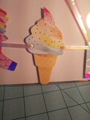 Wide Vista Group: Unicorns, Rainbows & Ice Cream Banner & Party Picks Set – NEW