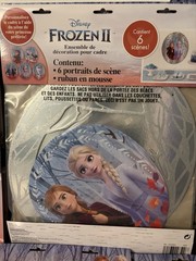 Disney Frozen II Frame Decorting Kit Childrens Party 6 Customized Scenes NEW