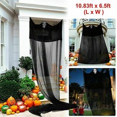 10.8′ Halloween Haunted House Ghost Hanging Decoration Skeleton Skull Home Decor