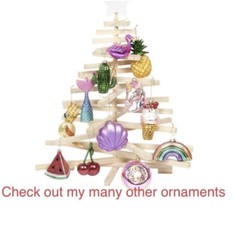 Retro Converse Shoe Glass Ornament Mens Womens Kids Adult 70s 80s Pink Barbie