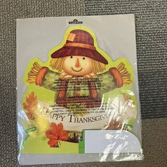 Thanksgiving Decorations Centerpieces Lot Of 4 Turkey Scarecrow Cornucopia